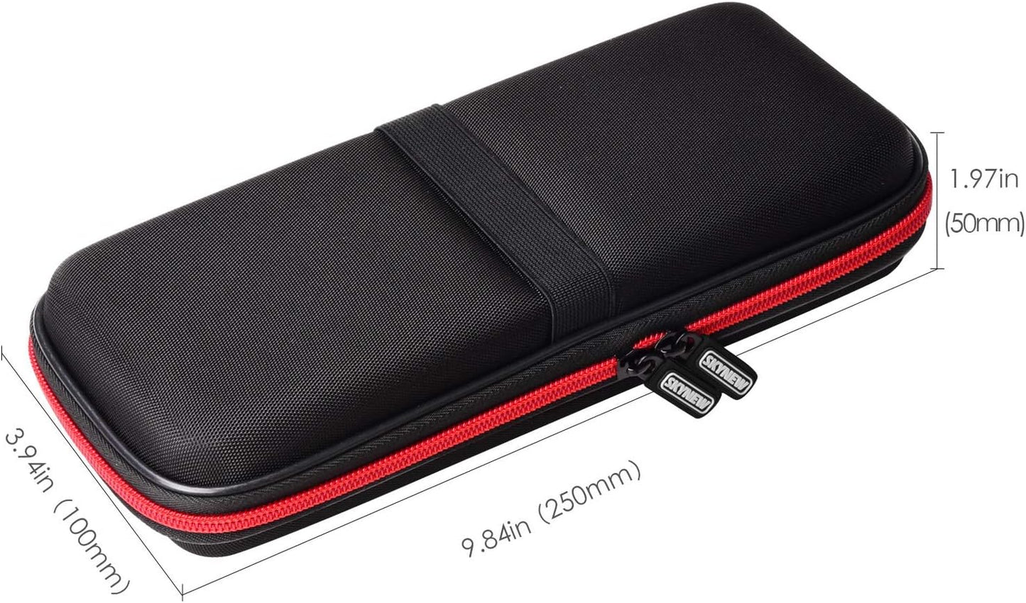 Hard Travel Case Fit for Ravpower 26800/20100/20000Mah, Anker Power Core 26800Mah/Powercore +26800Mah, Dulla M50000 Power Bank 12000Mah, ROMOSS 30000Mah, Lab599 Tx500 Radio by (Large Black)