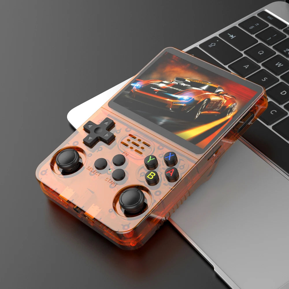 Open Source Retro Handheld Video Game Console Linux System 3.5 Inch IPS Screen Portable Pocket Video Player 64GB 128G Games