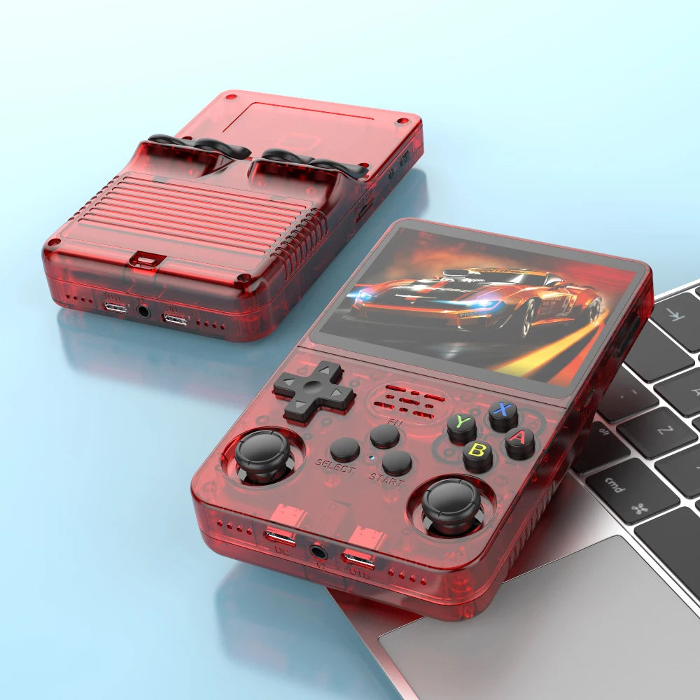 Open Source Retro Handheld Video Game Console Linux System 3.5 Inch IPS Screen Portable Pocket Video Player 64GB 128G Games