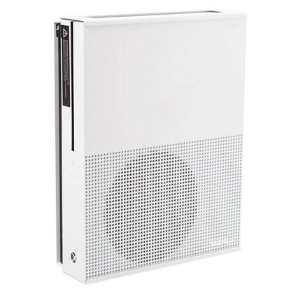 X1S Xbox One S Wall Mount, White Steel Mount for Xbox One S, Safely Store Your Xbox One S on Wall near or behind TV