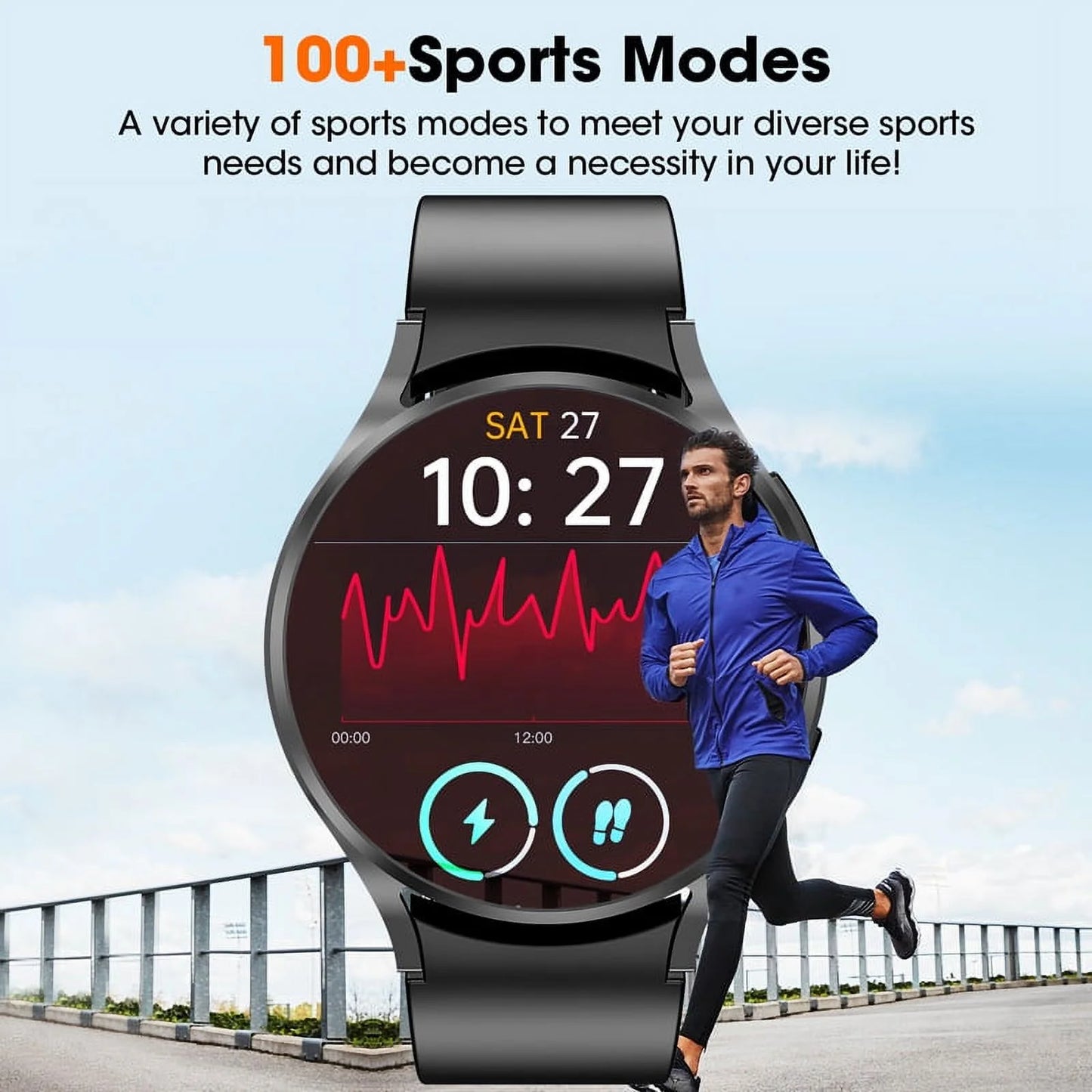 Women'S Smartwatch (Answering and Making Calls), 1.39-High-Definition Screen, Ip67 Waterproof Fitness and Sports Watch