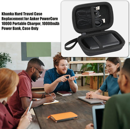 Hard Travel Case Replacement for Anker Powercore Speed 10000 10000Mah / Powercore II 10000 QC Charge 3.0 Portable External Charger Battery Power Bank